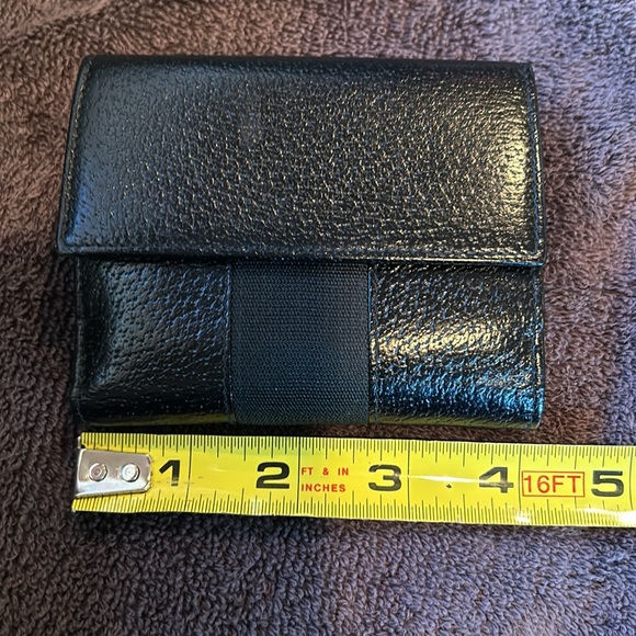 GUCCI Black Bi-fold Wallet with accordion change pocket - Picture 9 of 10